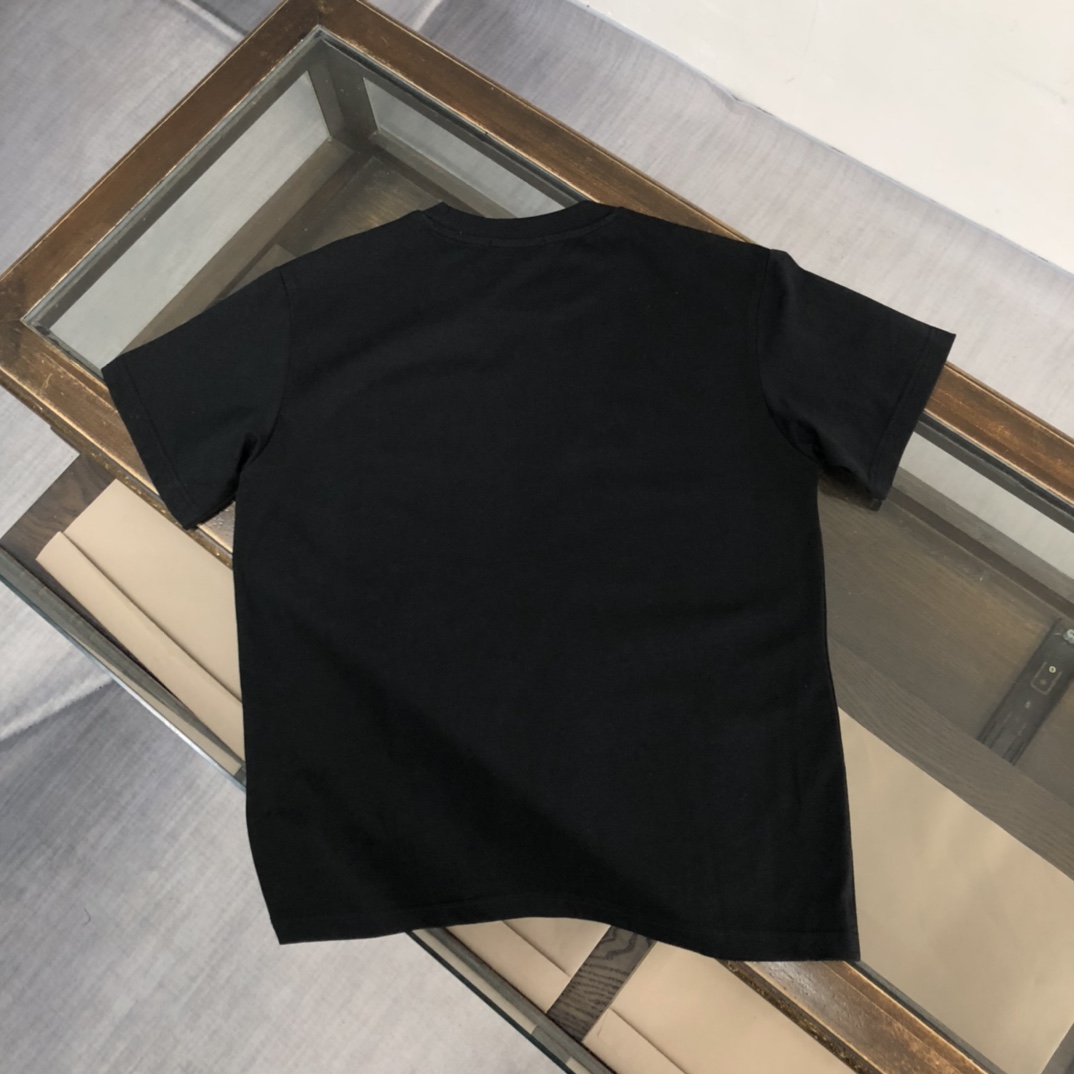 Replica Fendi FAF538 A8JT T-shirt Black