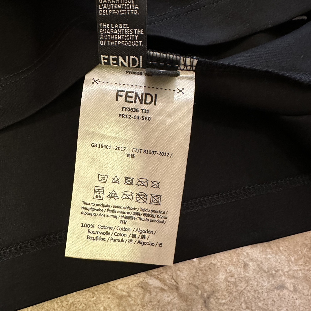 Replica FENDI Karl short sleeve t-shirt