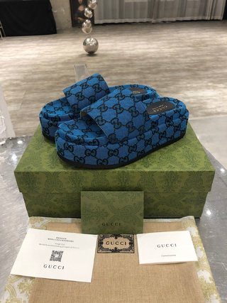 Replica Gucci Sandal GG Multicolor