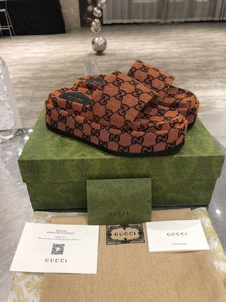 Replica Gucci Sandal GG Multicolor