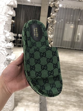 Replica Gucci Sandal GG Multicolor