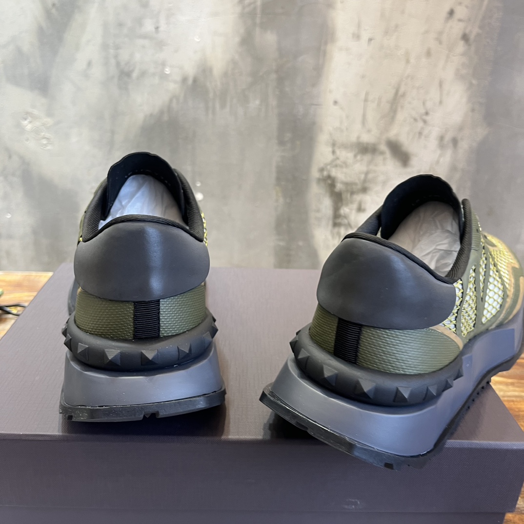 Replica Valentino Garavani Khaki Netrunner Trainers