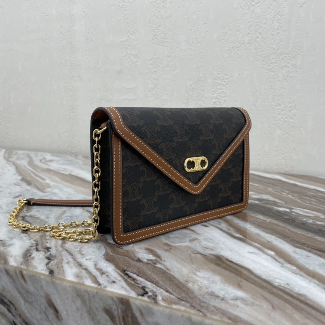 Replica Celine Maillon Triomphe And Calfskin