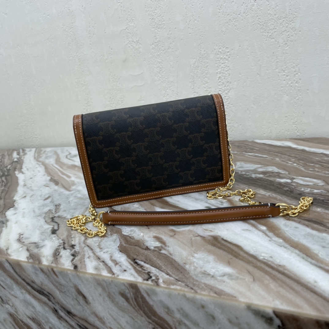 Replica Celine Maillon Triomphe And Calfskin