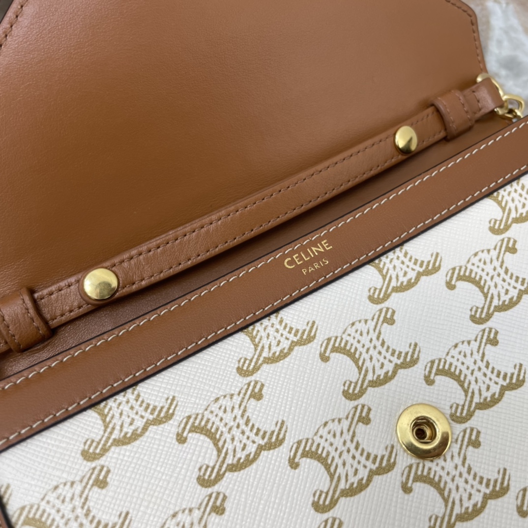 Replica Celine Maillon Triomphe And Calfskin