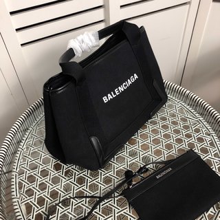 Replica Balenciaga Women's Navy Cabas New