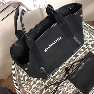 Replica Balenciaga Women's Navy Cabas New