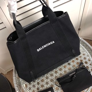 Replica Balenciaga Women's Navy Cabas New