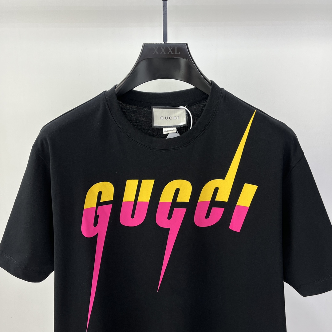 Replica GUCCI Cotton T-shirt With Gucci