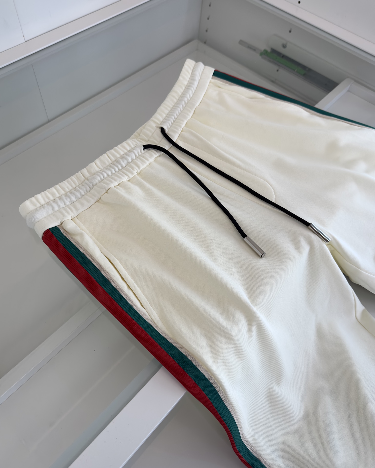 Replica Gucci  Stripe Detail Track Shorts