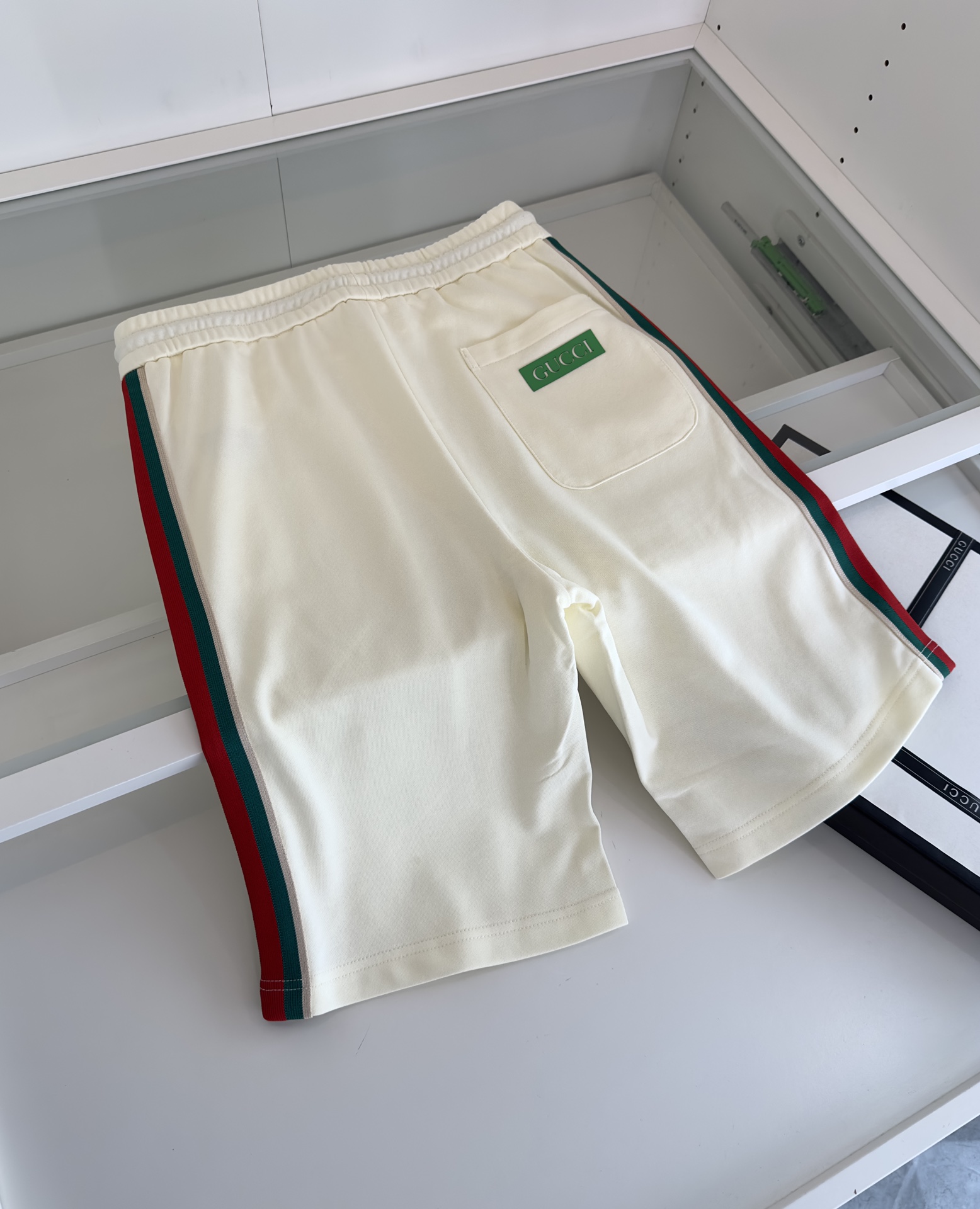 Replica Gucci  Stripe Detail Track Shorts