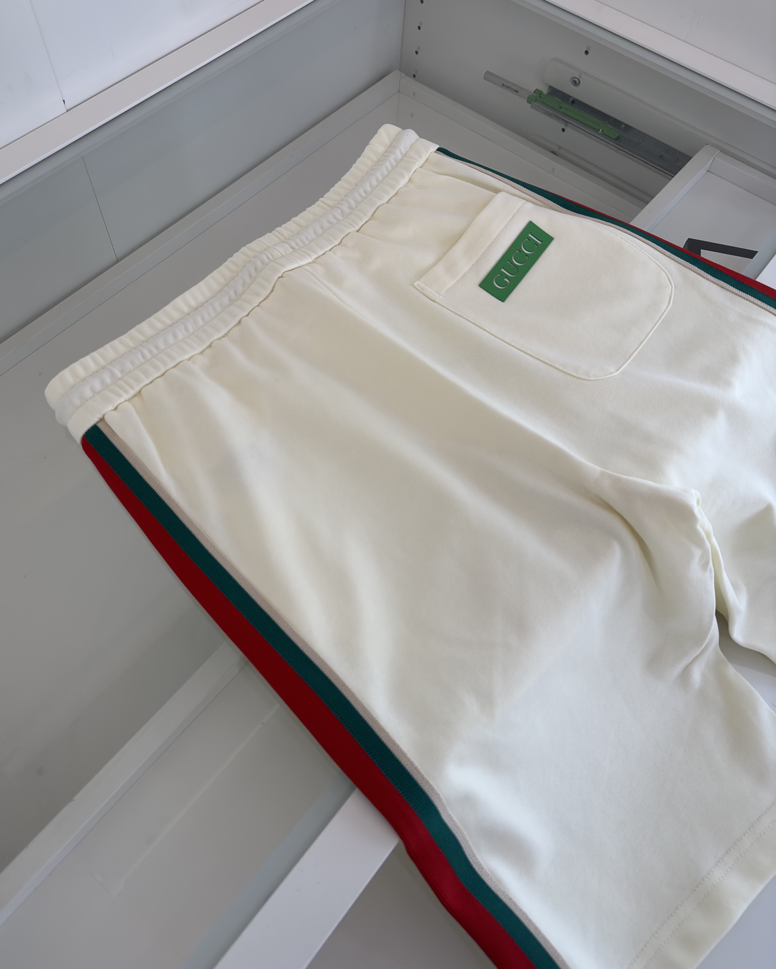 Replica Gucci  Stripe Detail Track Shorts