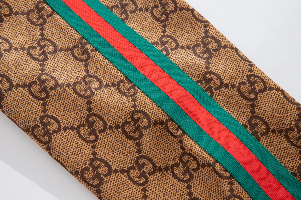 Replica Gucci Brown Jersey Side Strip