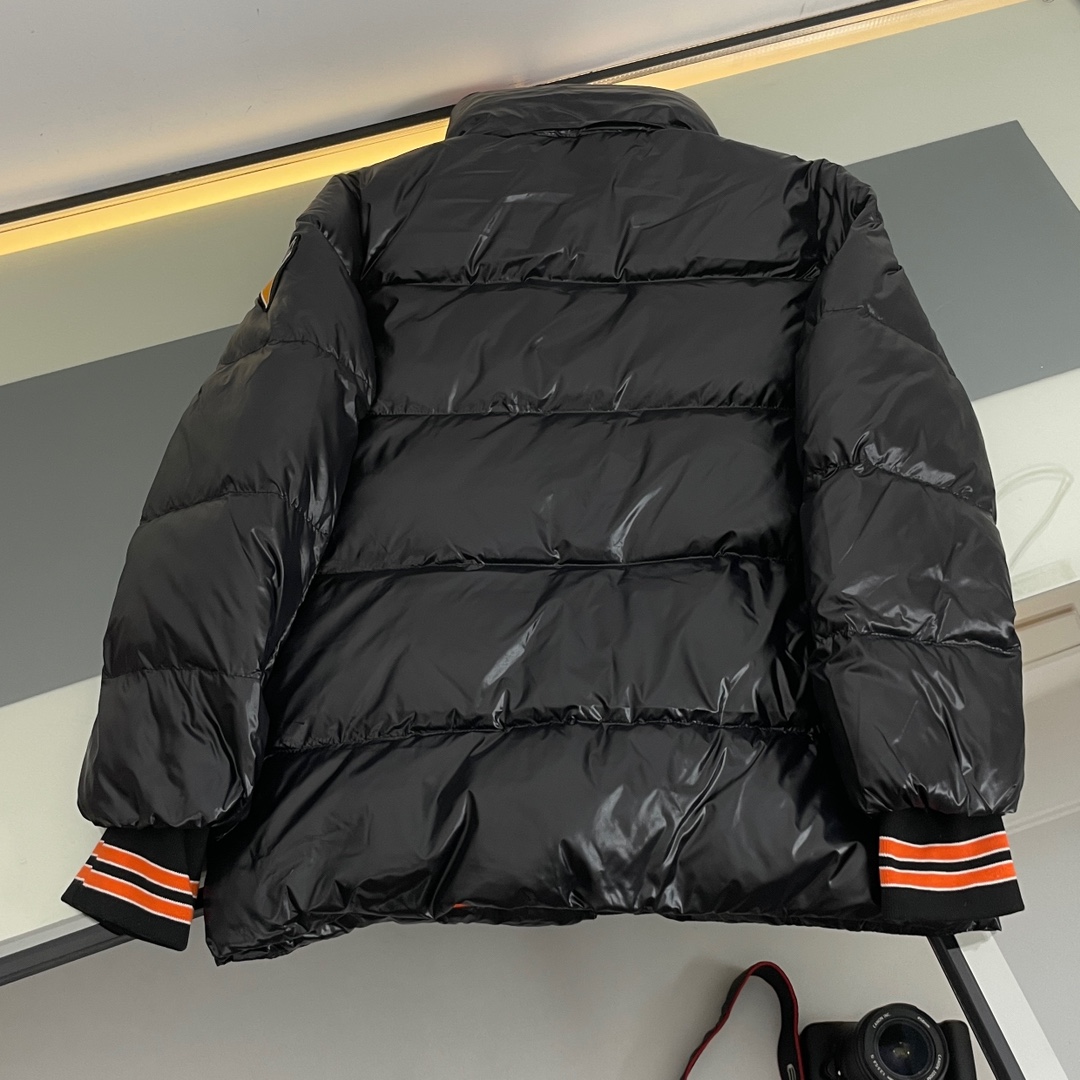 Replica Burberry Hooded Quilted Glossed-shell Down Jacket Coat