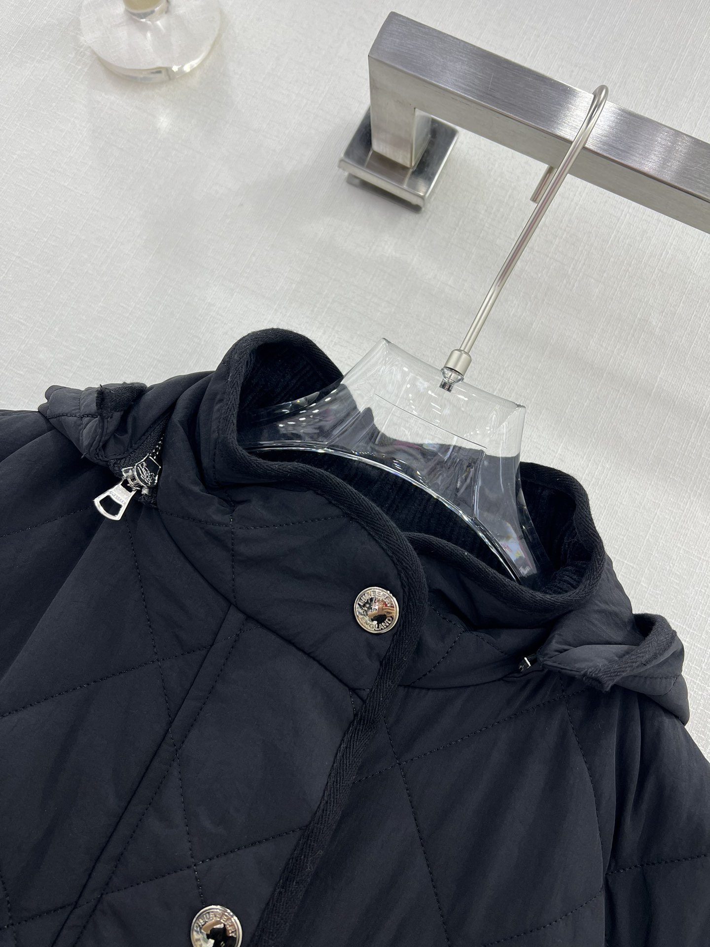 Replica Burberry Diamond Quilted Nylon Jacket