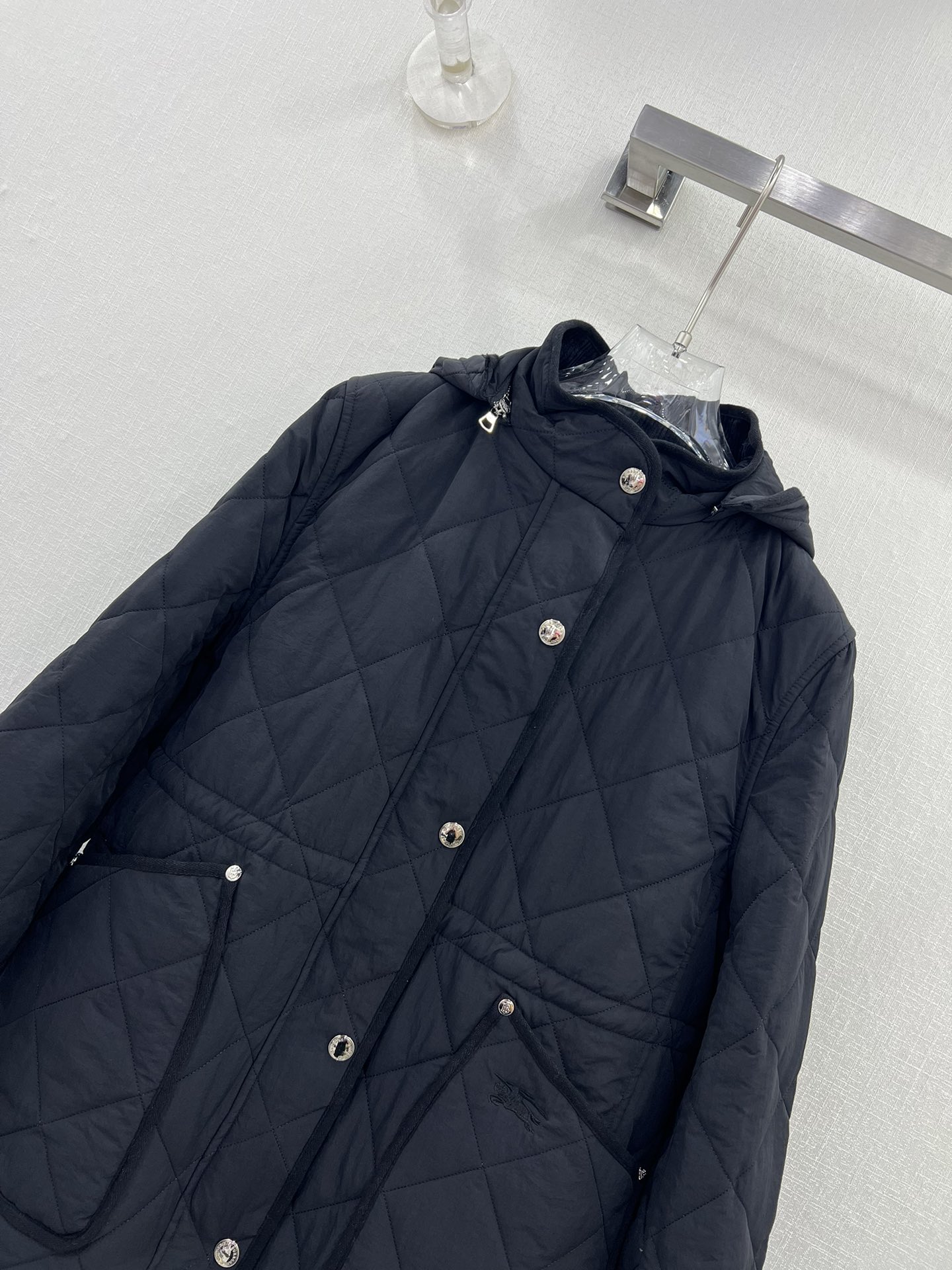 Replica Burberry Diamond Quilted Nylon Jacket