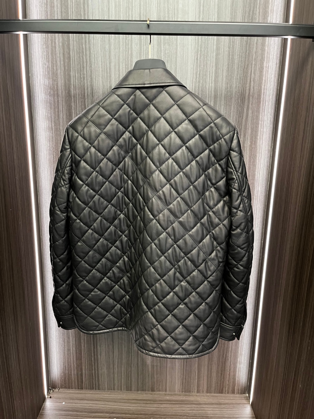 Replica Burberry Felton Bomber Jacket in black Men