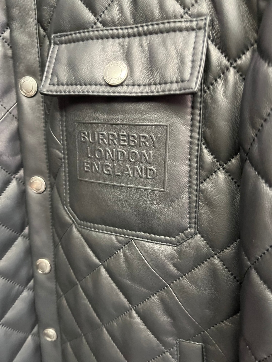 Replica Burberry Felton Bomber Jacket in black Men