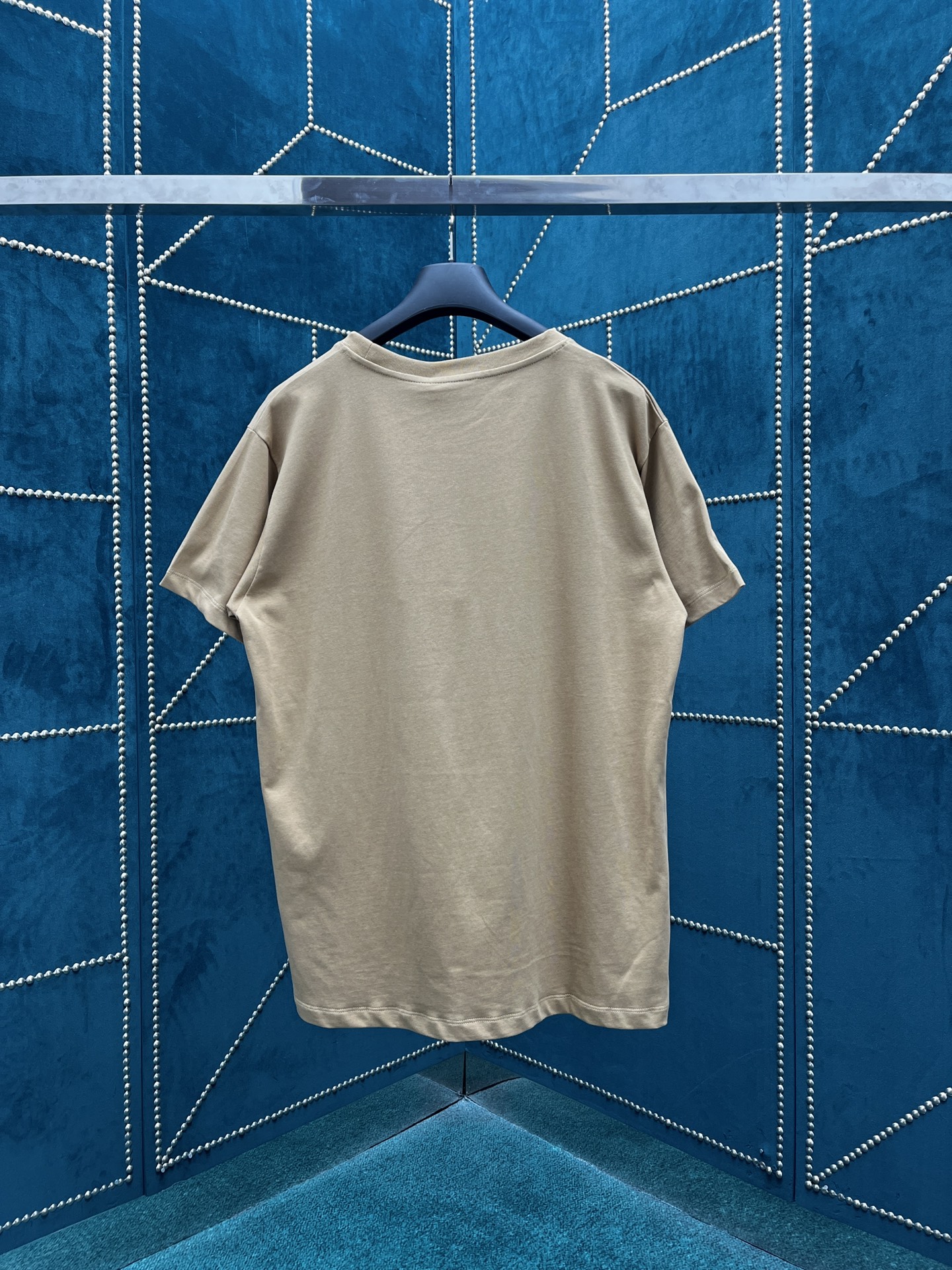 Replica Cotton jersey T-shirt with Gucci print in beige | GUCCI® ZA