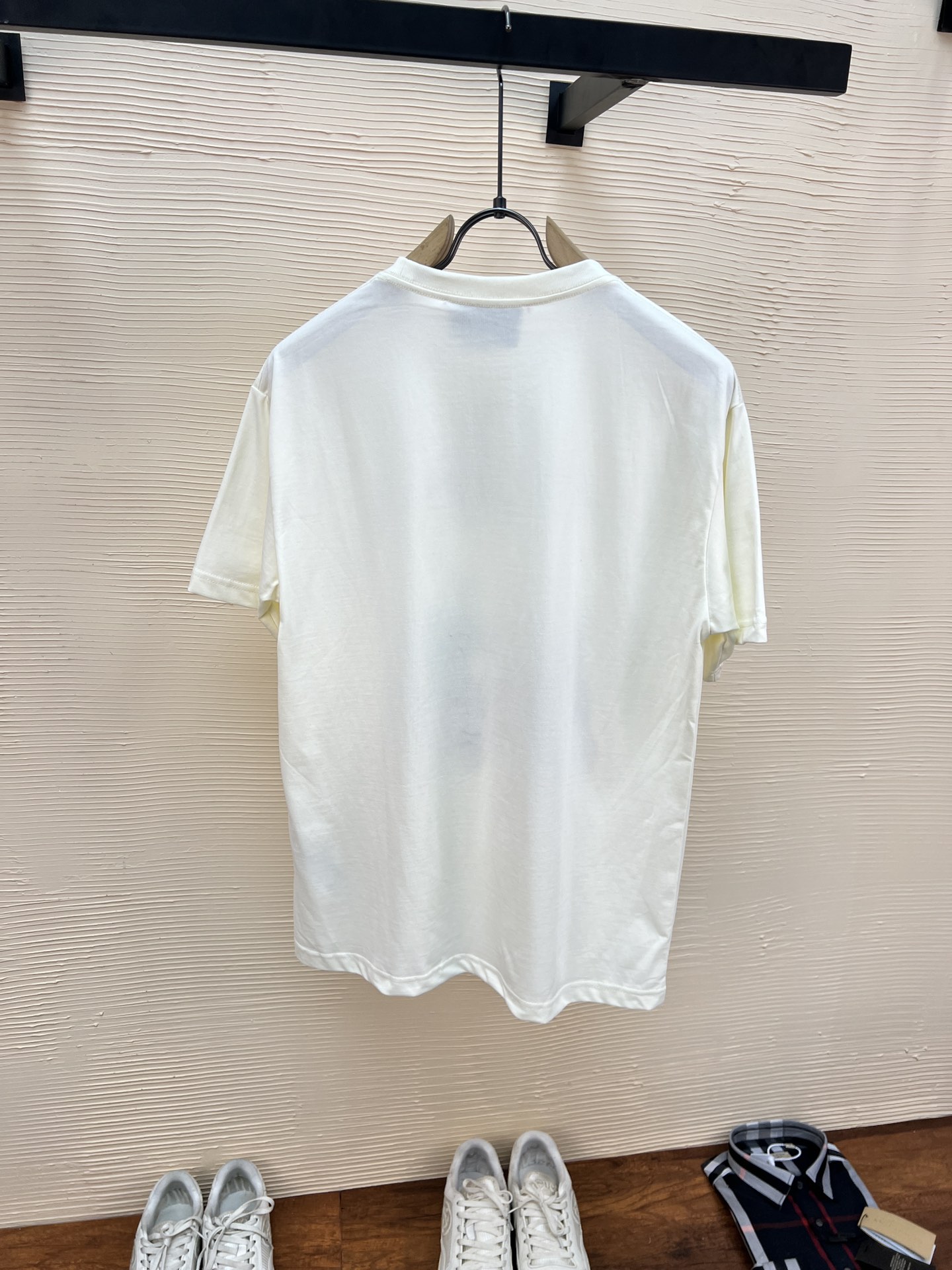 Replica Cotton jersey printed T-shirt in off white | GUCCI® CZ