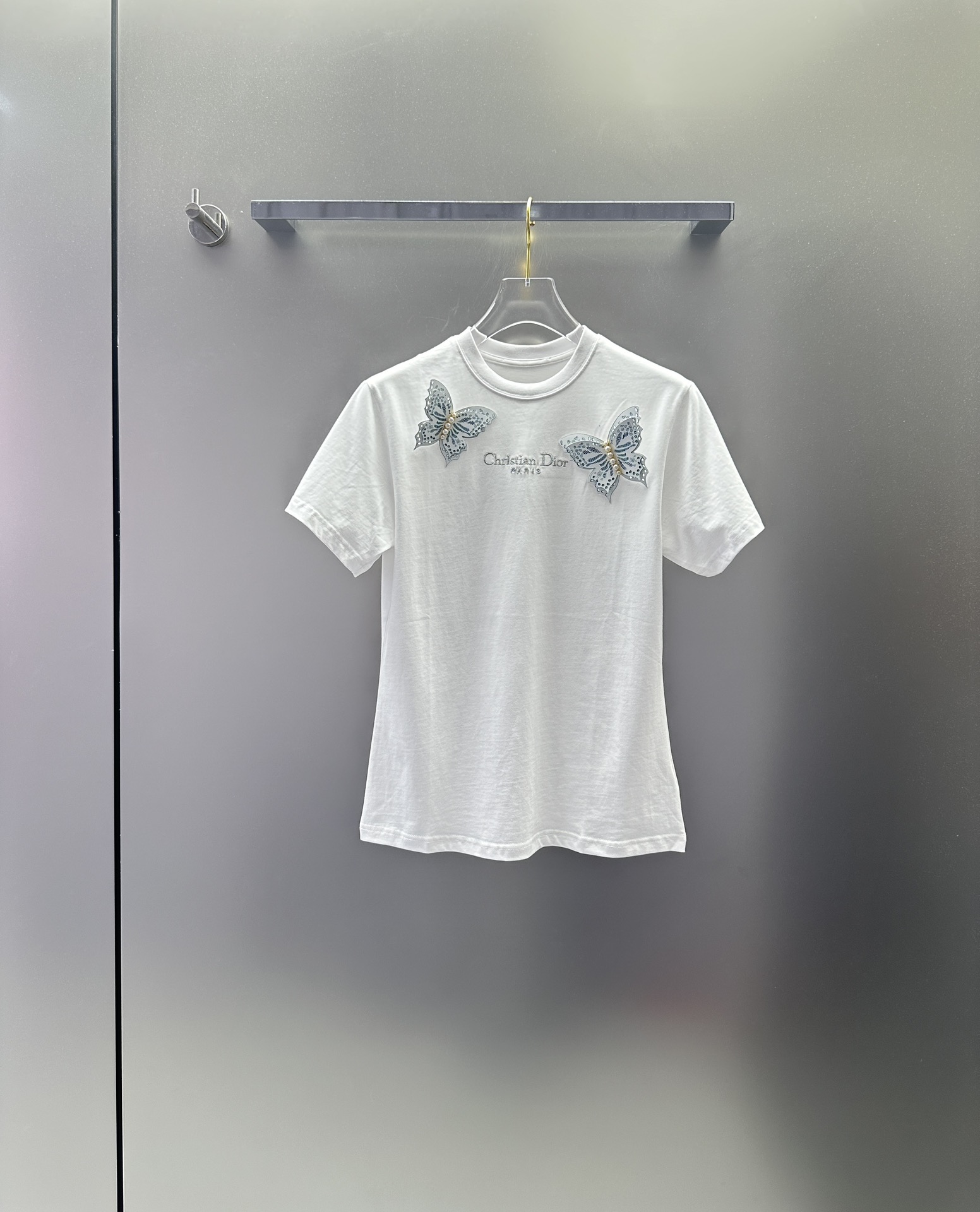 Replica Dior butterfly short sleeve Tshirt