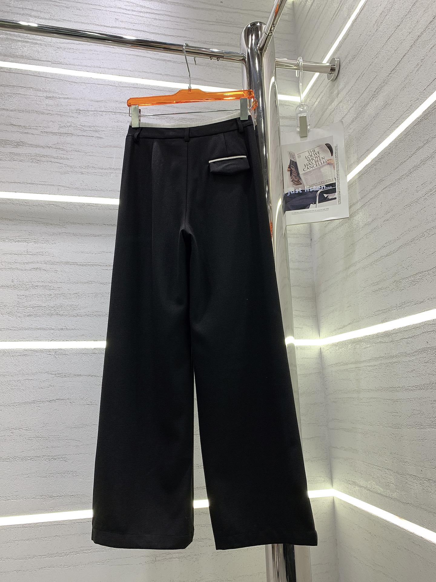 Replica Balenciaga Women's black suit pants