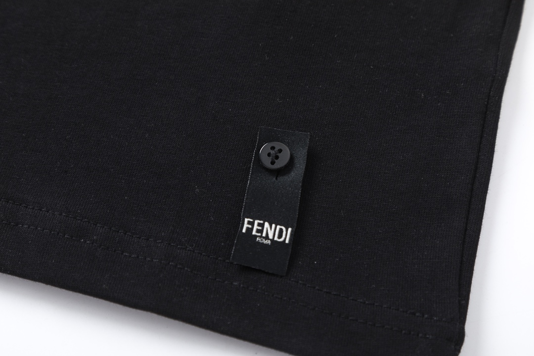 Replica Fendi Shirts | Mens Black And Yellow Fendi T-Shirt | Color: Black/Yellow | Size: 56 | Cam_1127's Closet