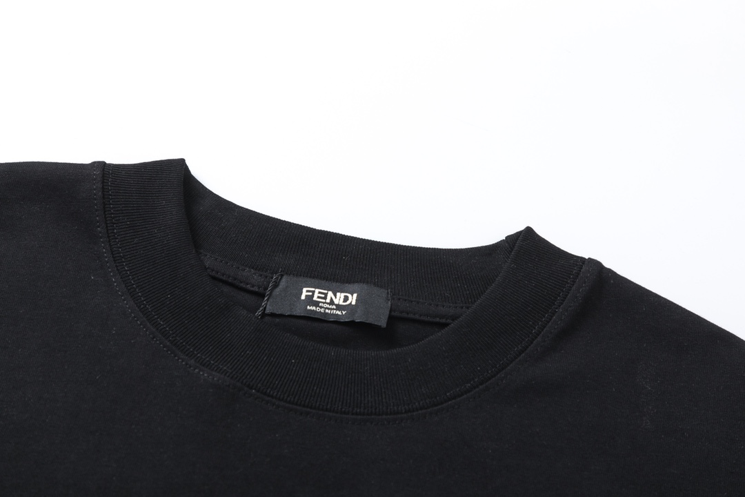 Replica Fendi Shirts | Mens Black And Yellow Fendi T-Shirt | Color: Black/Yellow | Size: 56 | Cam_1127's Closet