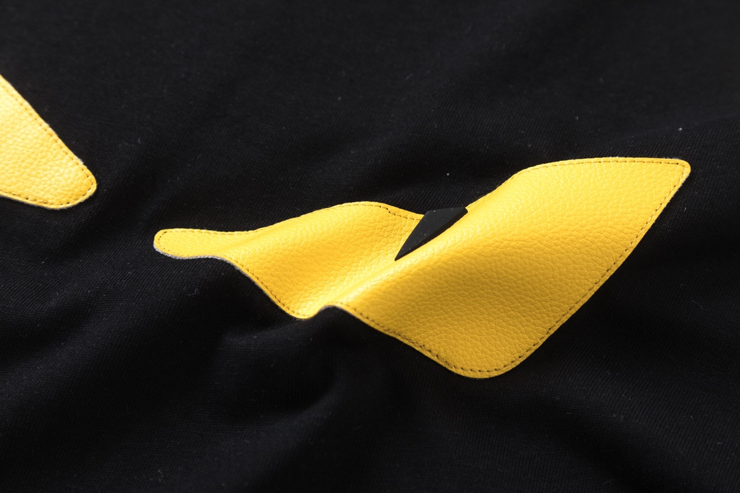 Replica Fendi Shirts | Mens Black And Yellow Fendi T-Shirt | Color: Black/Yellow | Size: 56 | Cam_1127's Closet