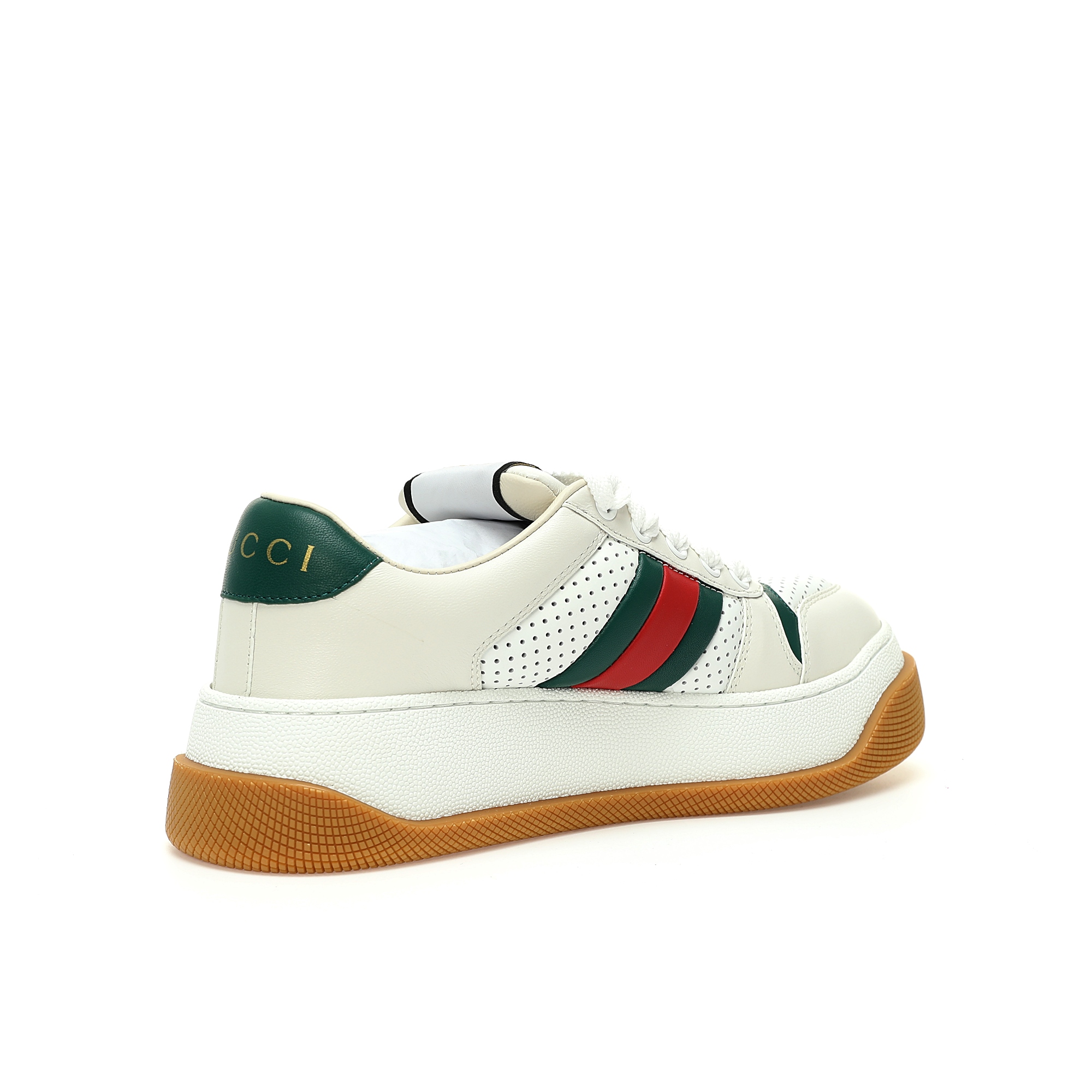 Replica GUCCI - White Screener Sneakers