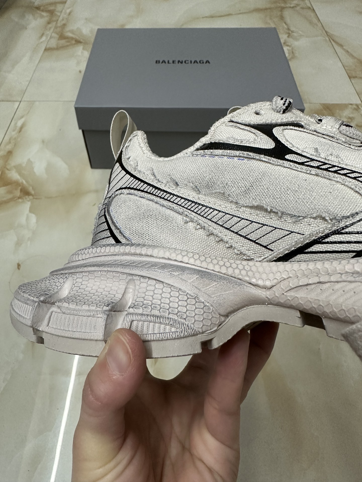 Replica Balenciaga Phantom Sneaker | grey