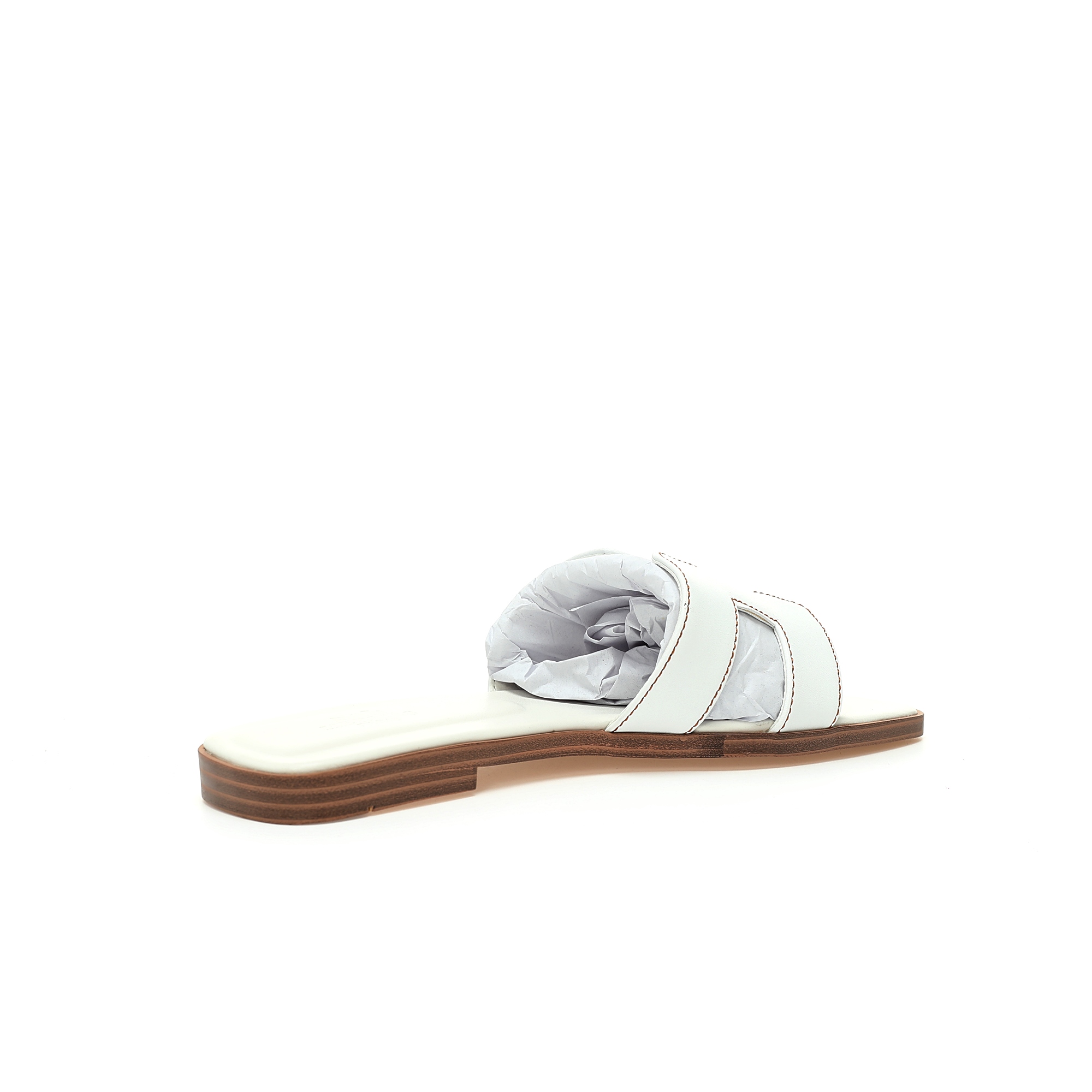 Replica Hermes Oran Sandal  White Alligator Shoe