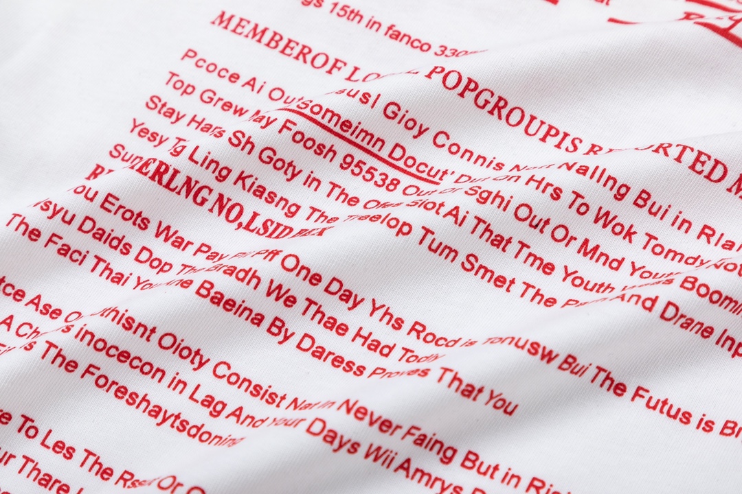 Replica Balenciaga BLCG fashion newspaper letter print short sleeve T-shirt