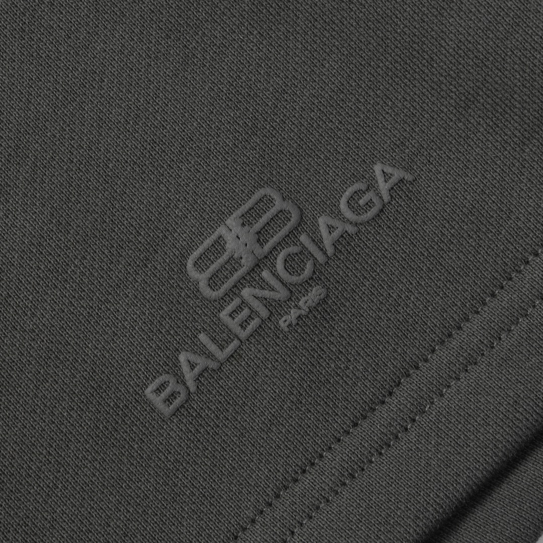 Replica Balenciaga Foam stereoscopic offset printing shorts