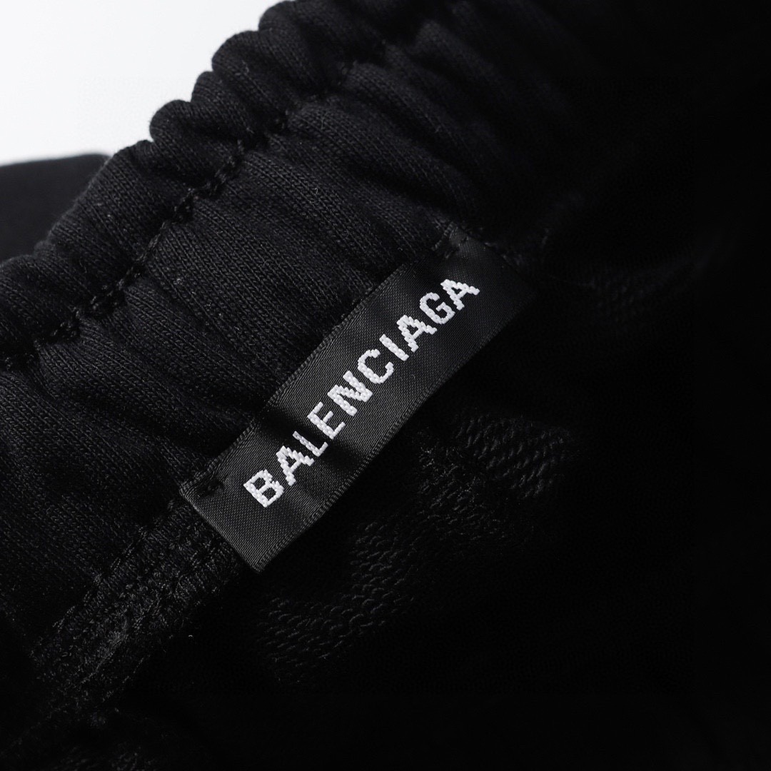Replica Balenciaga adidas men's sports shorts BlackBalenciaga adidas men's sports shorts Black