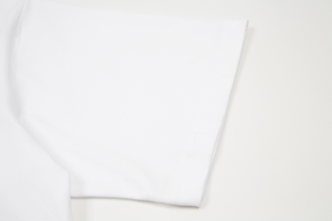 Replica Balenciaga 2024 SS Art Print short sleeve T-shirt White