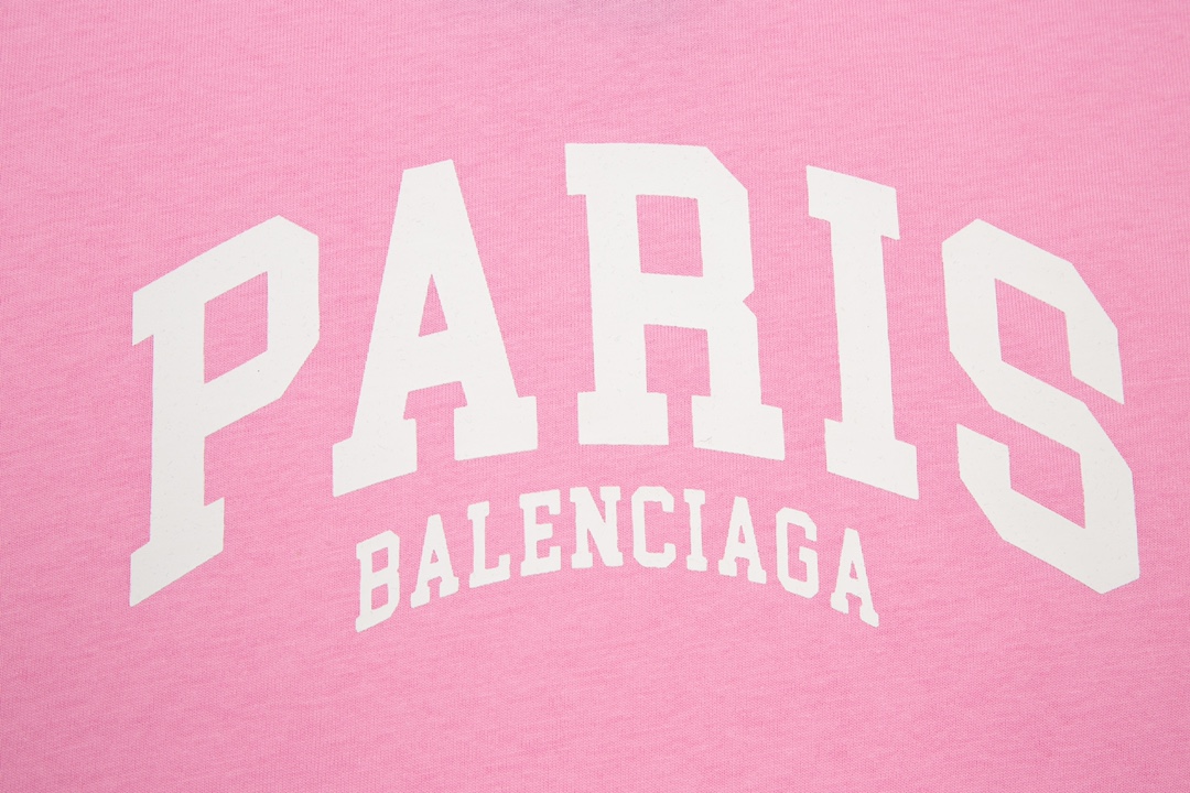 Replica Balenciaga | Women Maison Balenciaga Cotton T-shirt Pink Xs