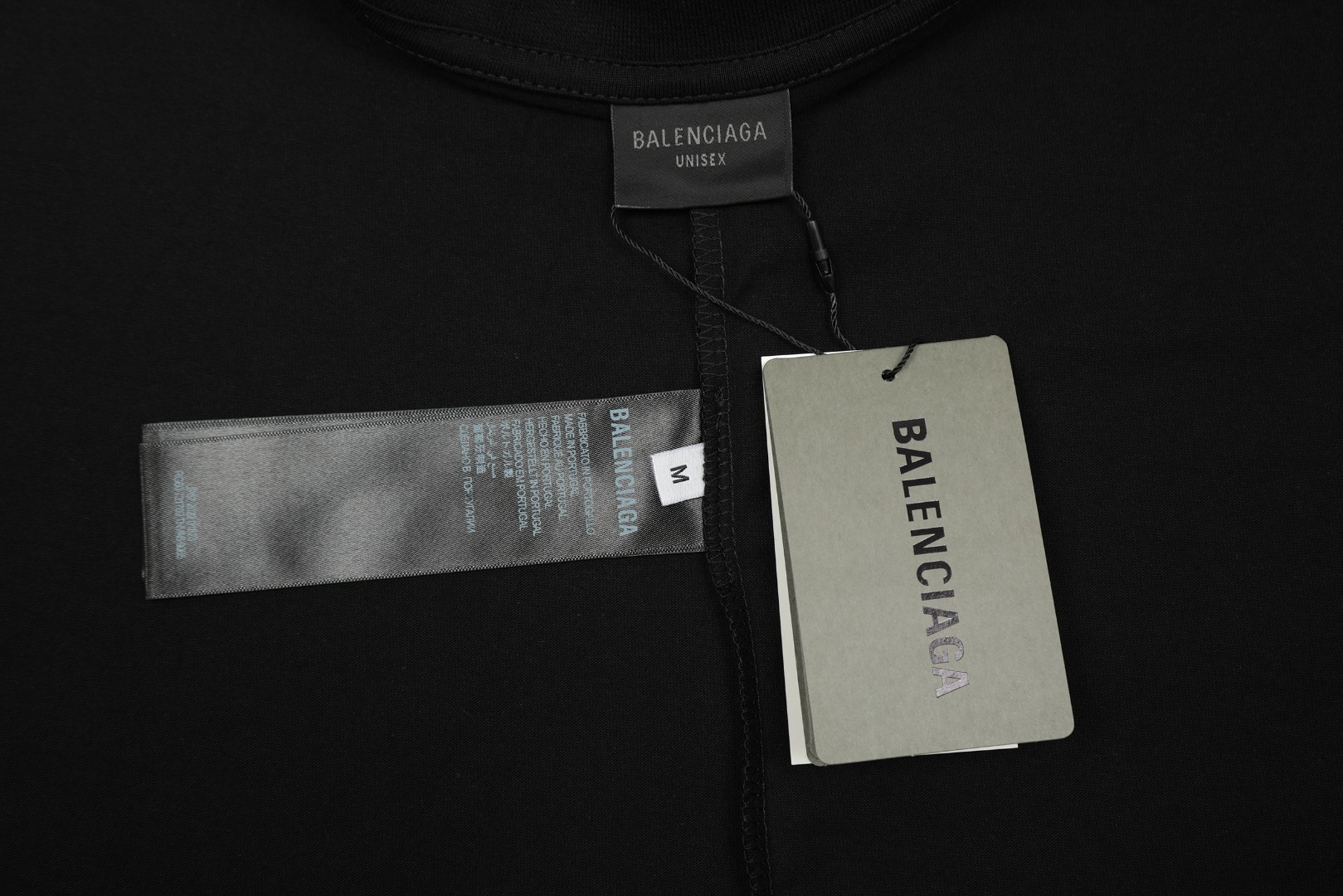 Replica Balenciaga Political Stencil T-Shirt - Black