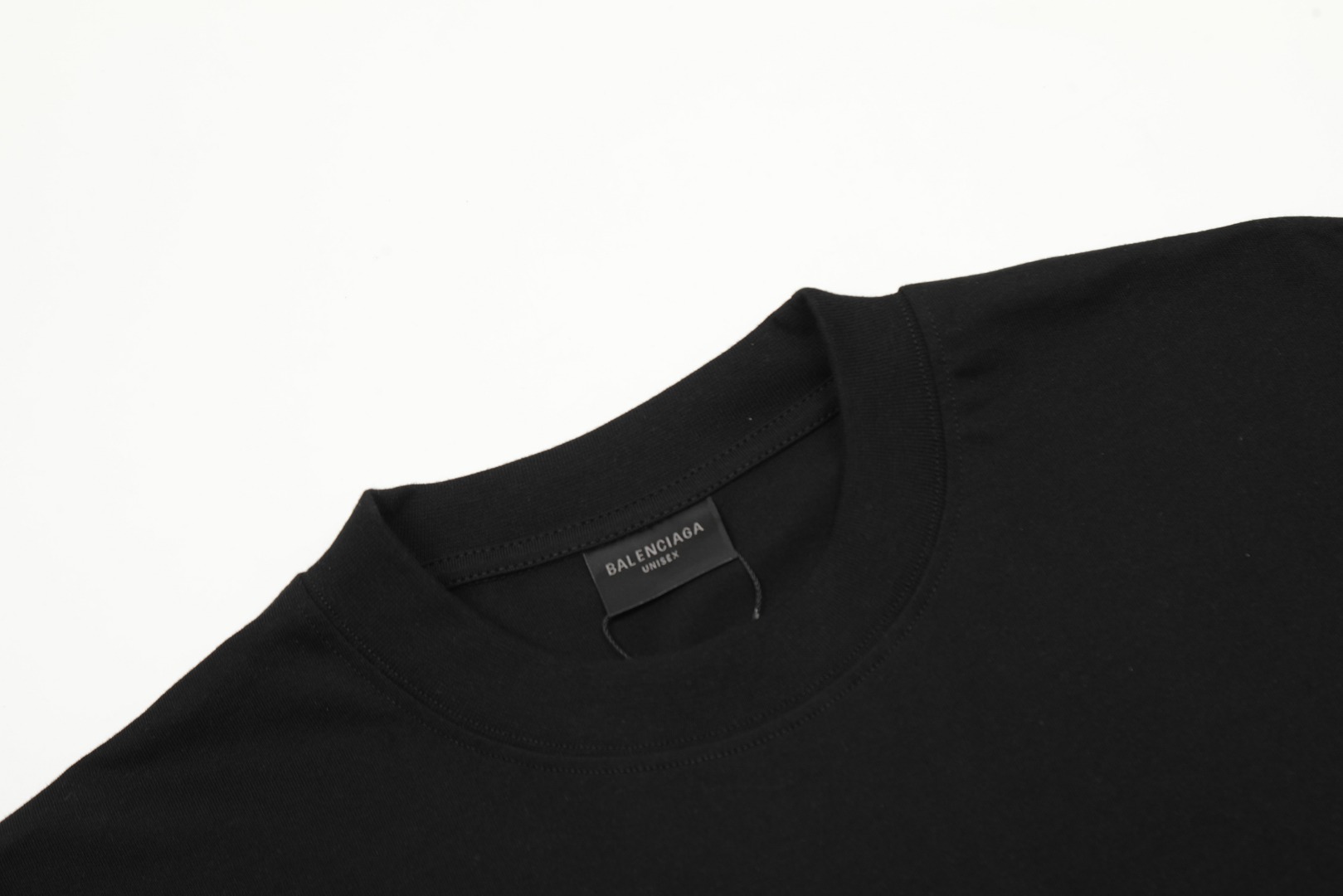 Replica Balenciaga Political Stencil T-Shirt - Black