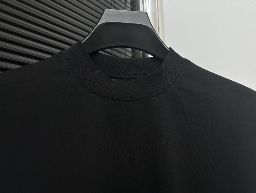 Replica Balenciaga 24ss Resort Back monogram short sleeve T-shirt