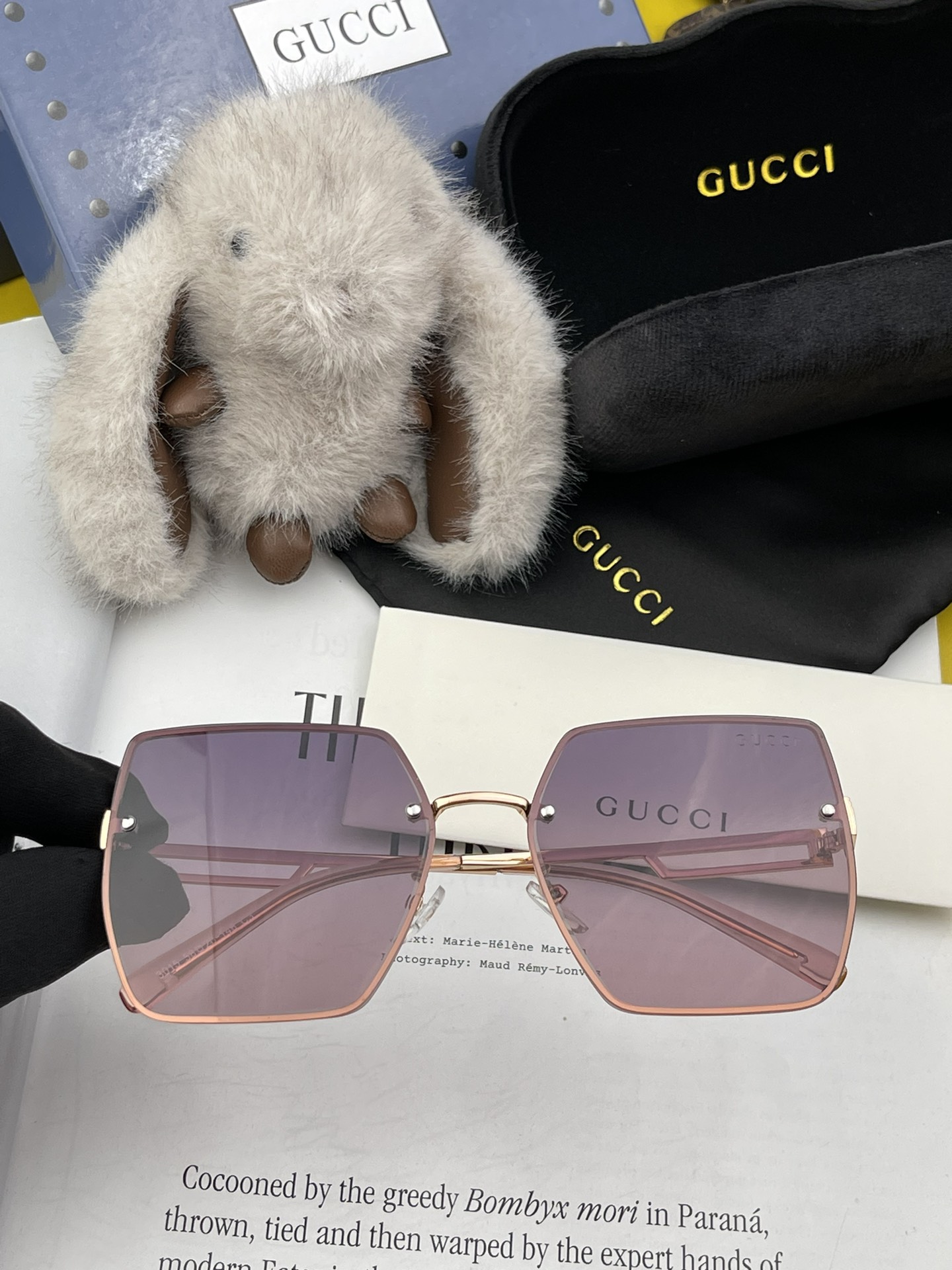 Replica Gucci trend luxury decorative sunglasses