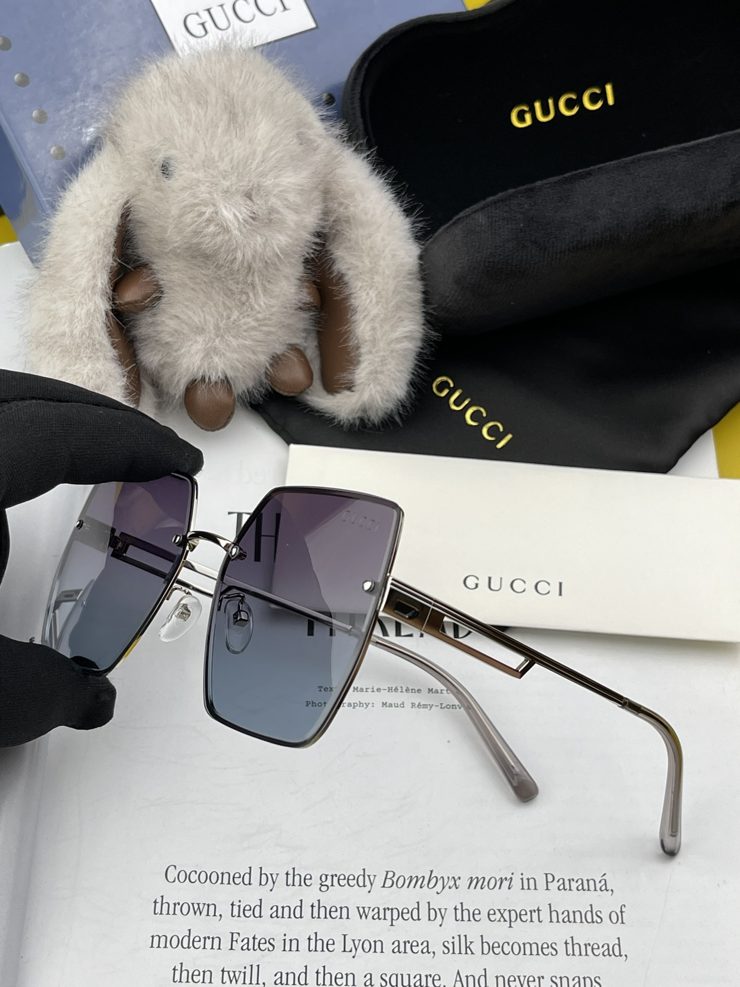 Replica Gucci trend luxury decorative sunglasses