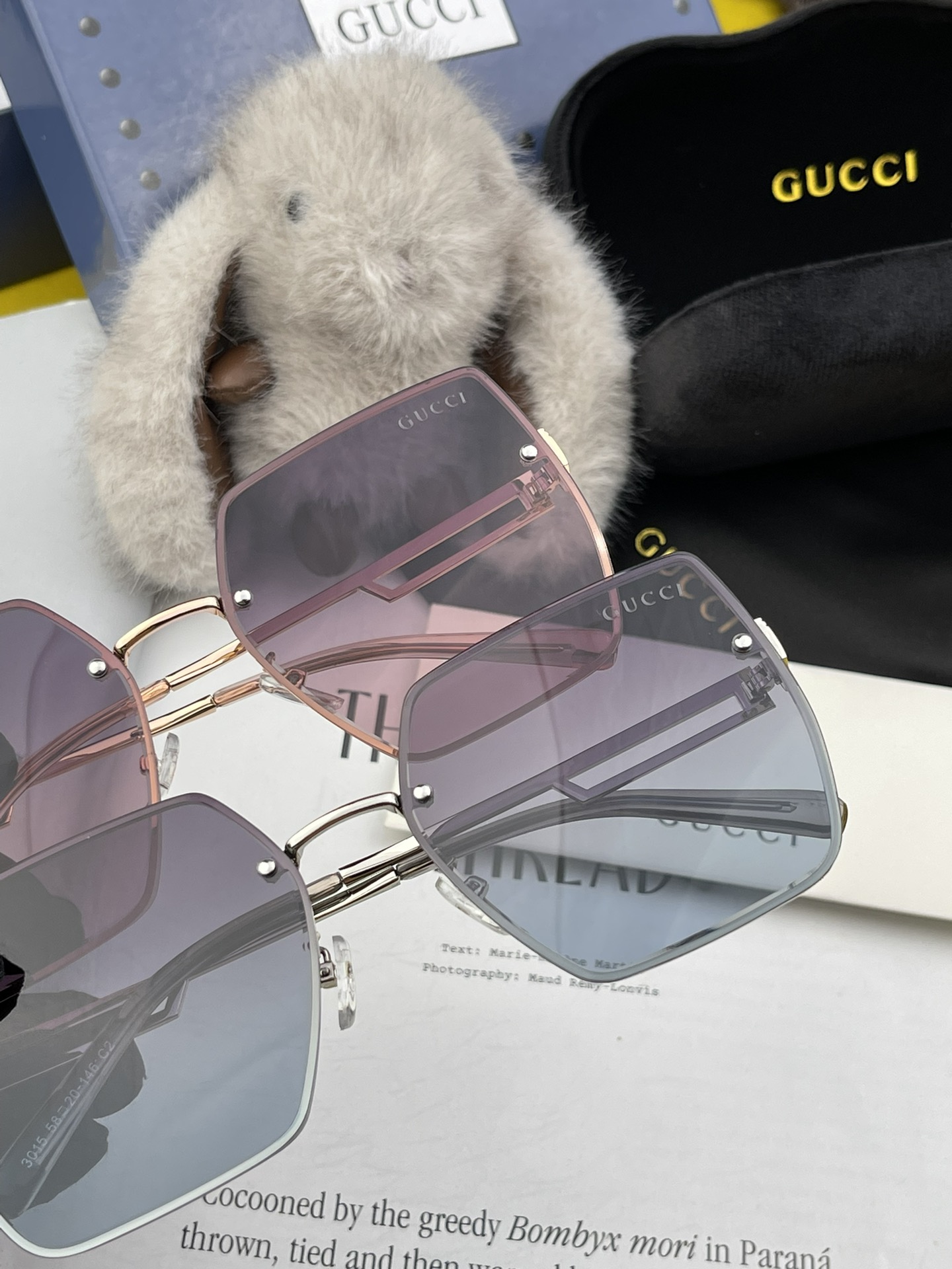 Replica Gucci trend luxury decorative sunglasses