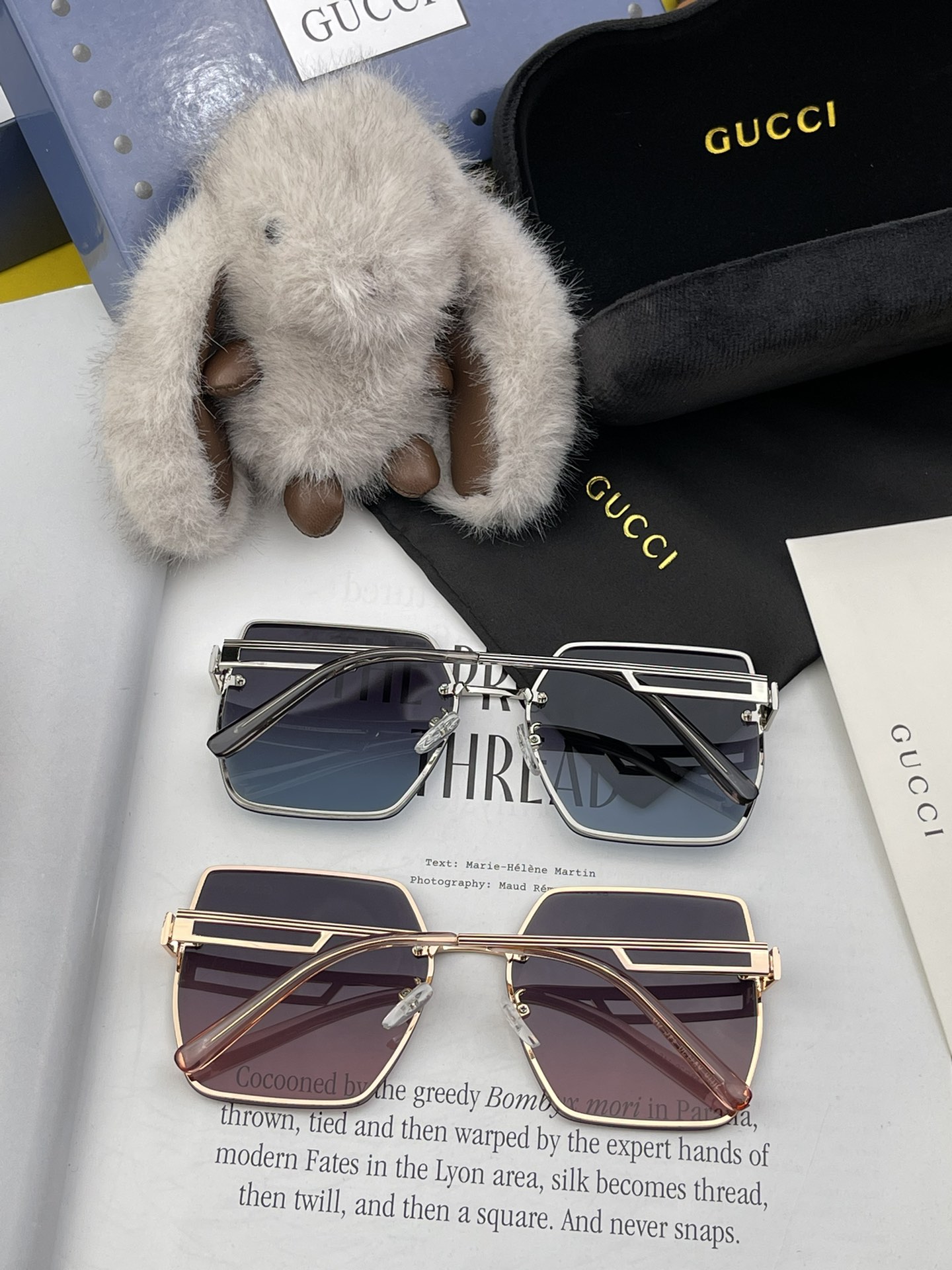 Replica Gucci trend luxury decorative sunglasses