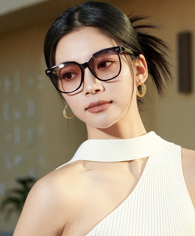 Replica Gucci GG round frame sunglasses