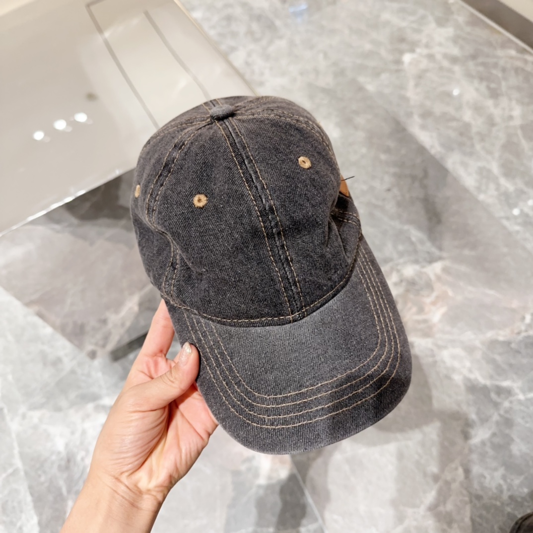 Replica DIOR Logo patch cowboy hat