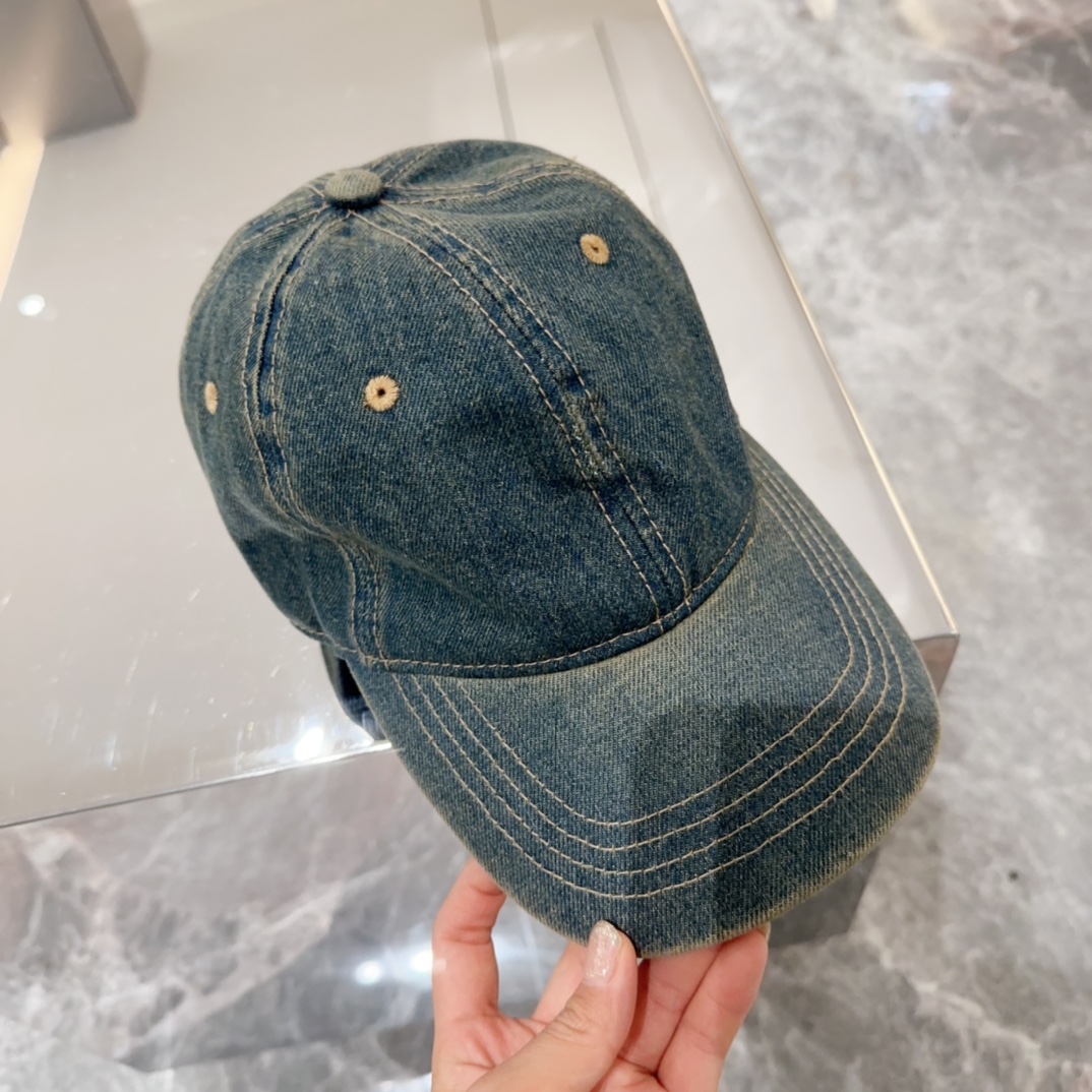 Replica DIOR Logo patch cowboy hat