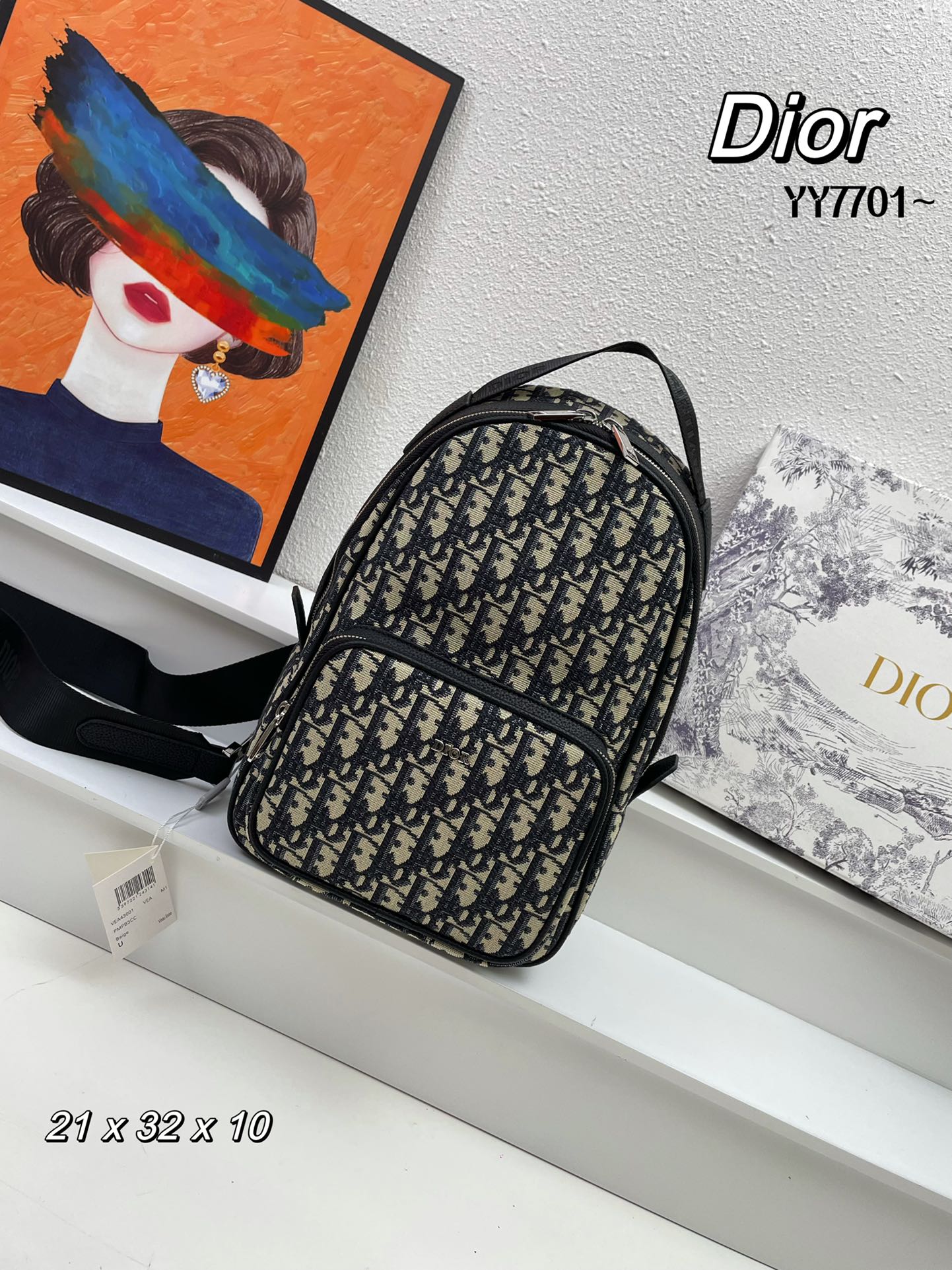 Replica Christian Dior Cruise Calfskin Street Style Leather Crossbody Bag