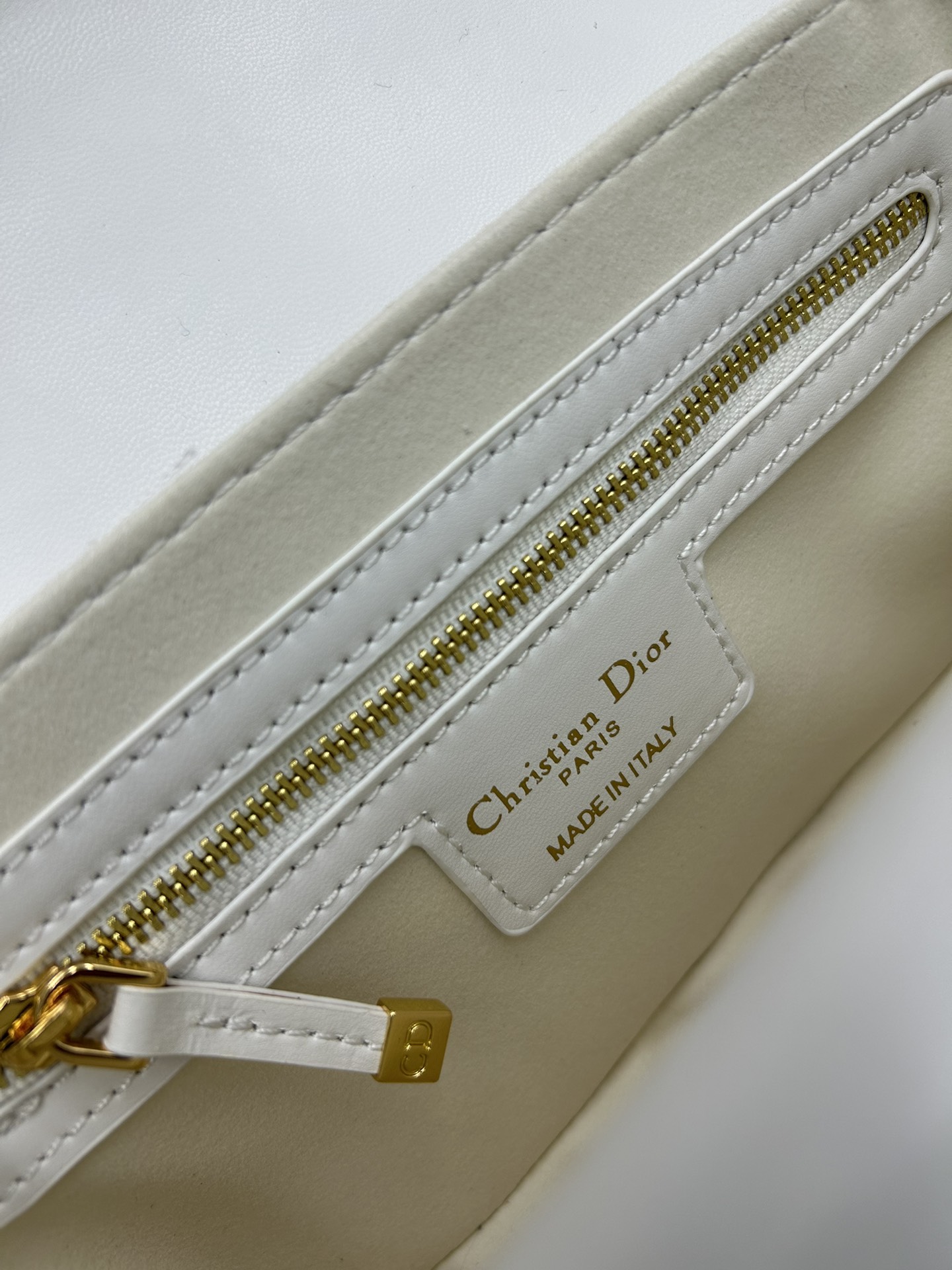 Replica DIOR - Small Dior Jolie Top Handle Bag Latte Cannage Calfskin