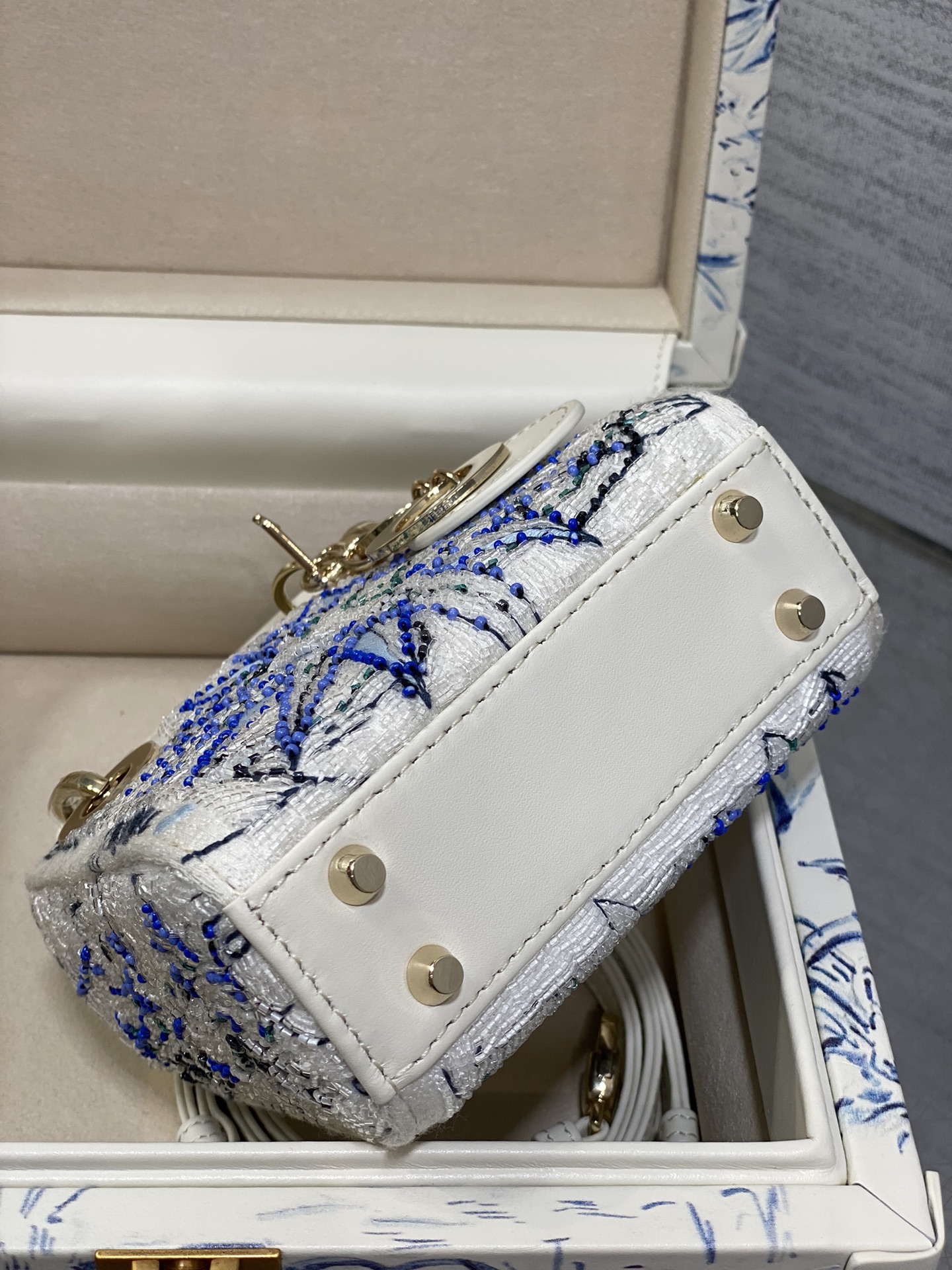 Replica LadyDior Ultra Mini Limited Edition set blue hardcase